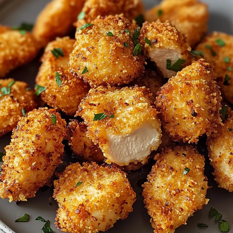 Air Fryer Ranch-Crusted Chicken Bites