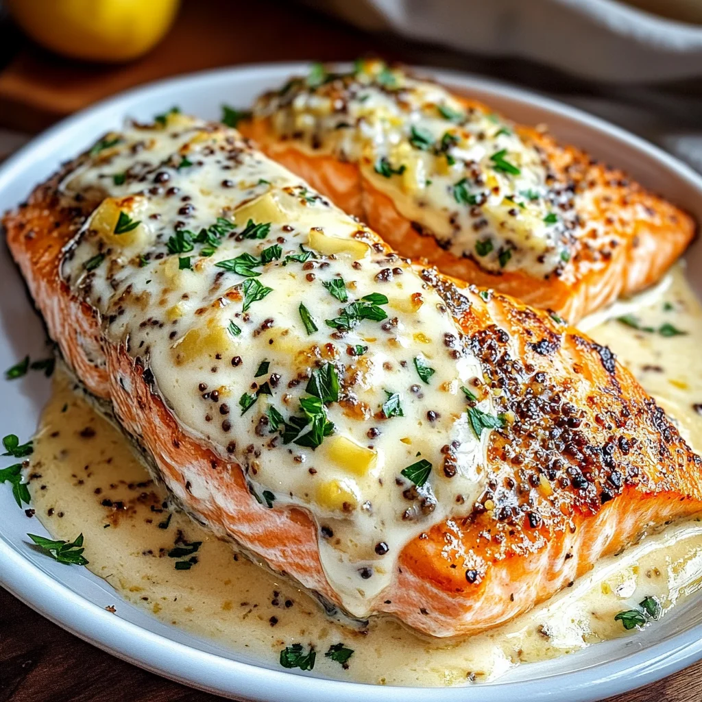 Baked Boursin Salmon – Creamy, Flavorful & Perfectly Baked