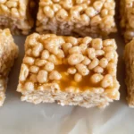 Brown Butter Dulce de Leche Rice Krispie Treats