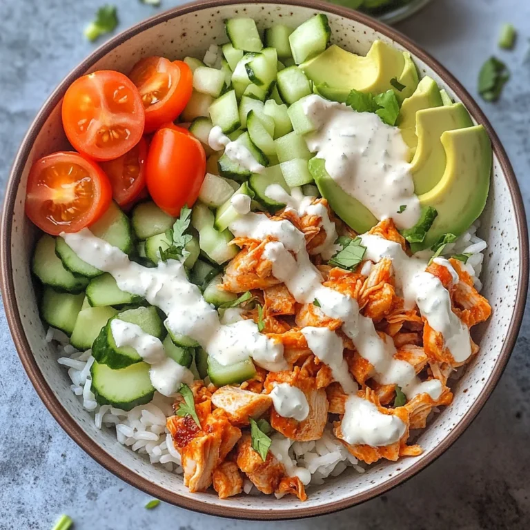 Buffalo Chicken Bowls: A Delicious and Easy Recipe for Game Day or Weeknight Dinners