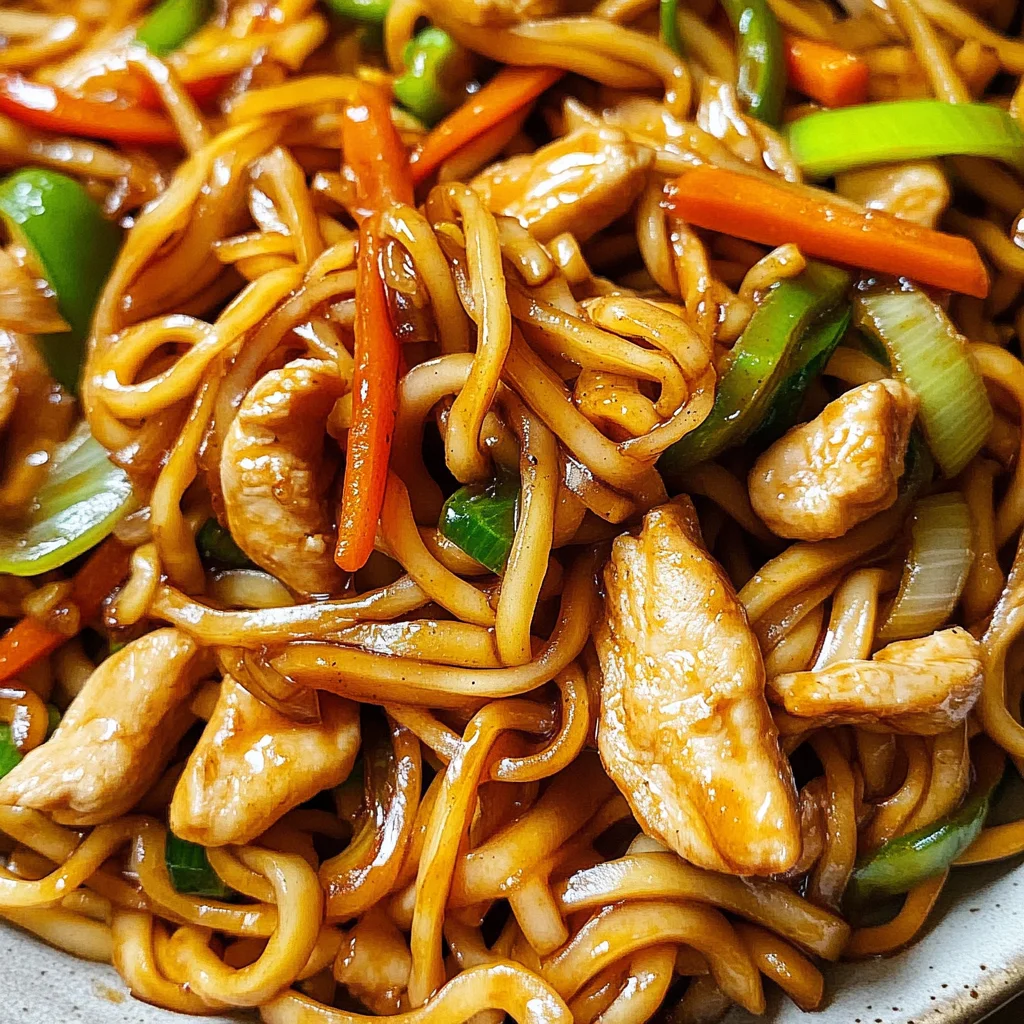 Chicken Lo Mein