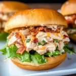 Chopped Chicken Bacon Ranch Sandwich Recipe
