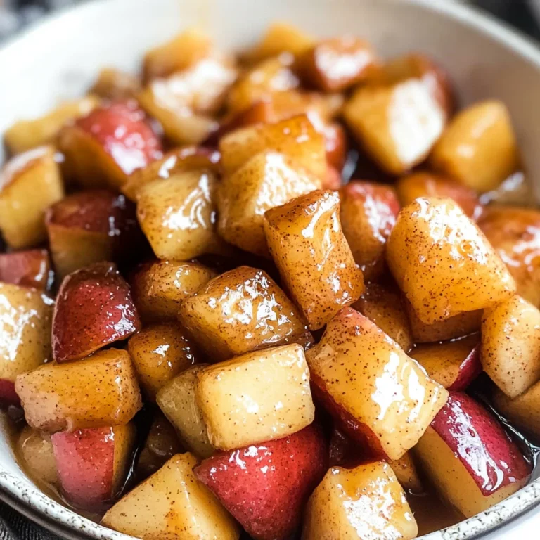 Easy Cinnamon Apples Recipe