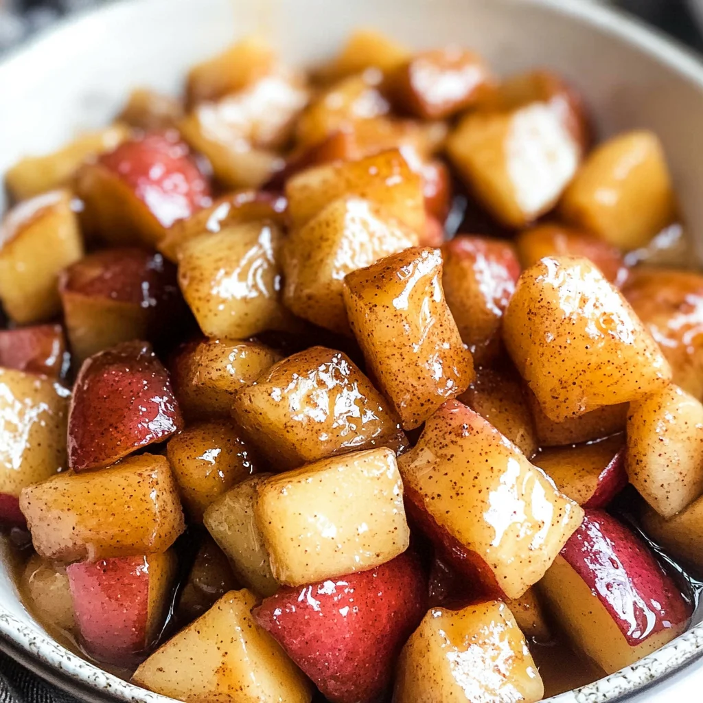 Easy Cinnamon Apples Recipe