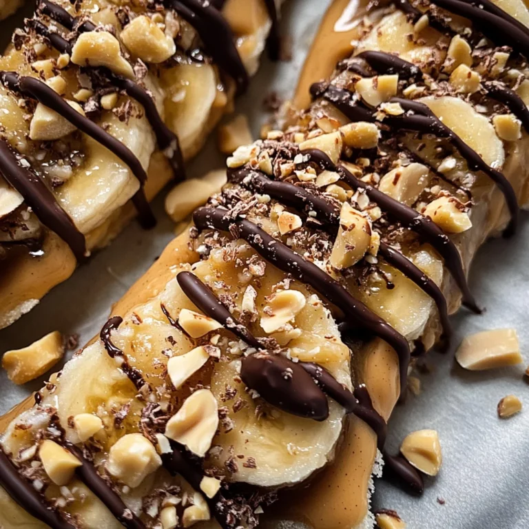 Frozen Banana Snickers