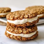 Gingerbread Oatmeal Cream Pies