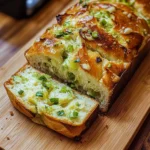 Green Onion Garlic Butter Bread Loaf