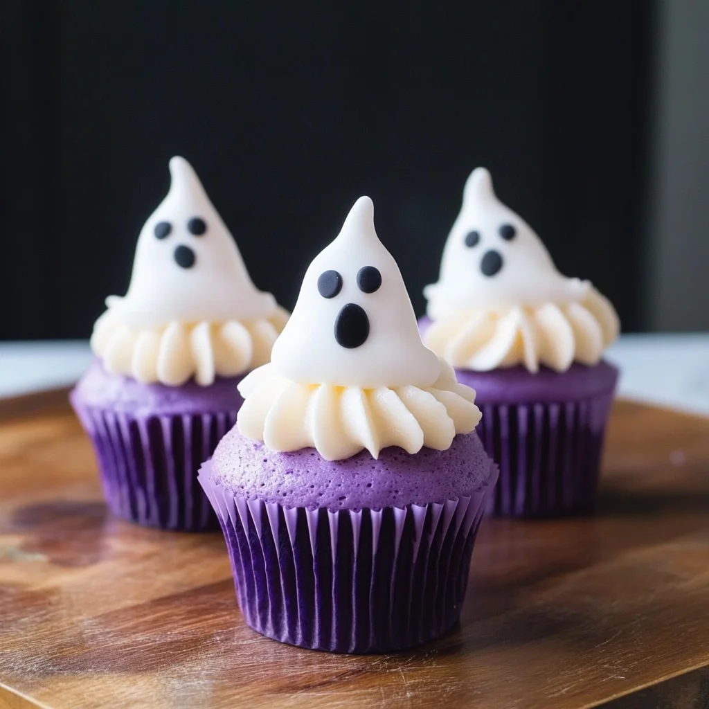 Halloween Ghost Cupcakes