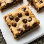 Melt-in-Your-Mouth Chocolate Chip Cookie Bars