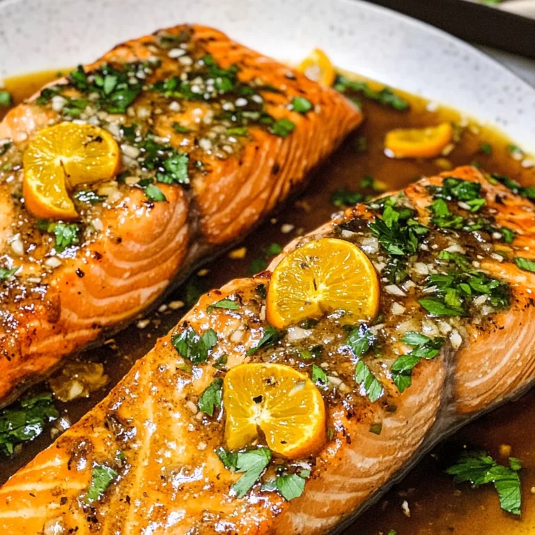 Orange Glazed Salmon