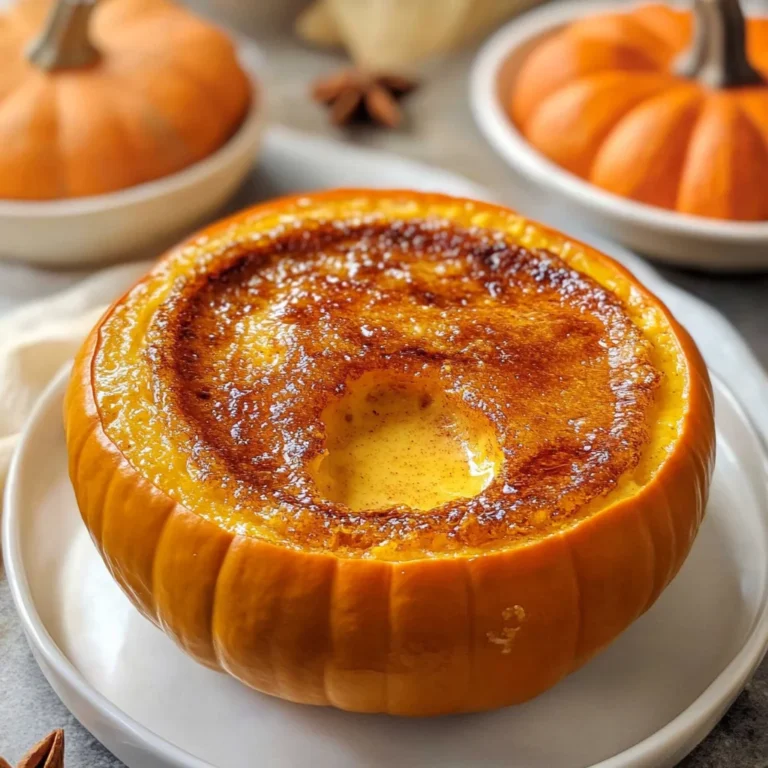 Pumpkin Spice Crème Brûlée