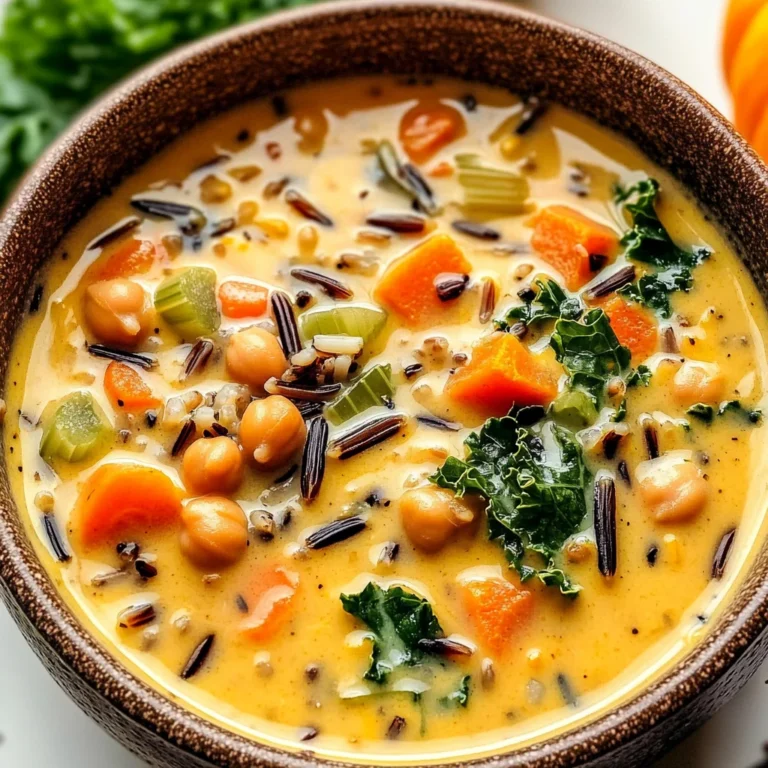Pumpkin Wild Rice Soup