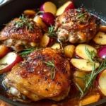 Rosemary Apple Cider Chicken Recipe