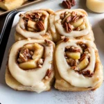 Soft-Baked Apple Cinnamon Rolls