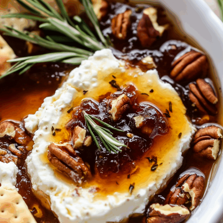 Goat Cheese Appetizer with Fig Jam and Pecans