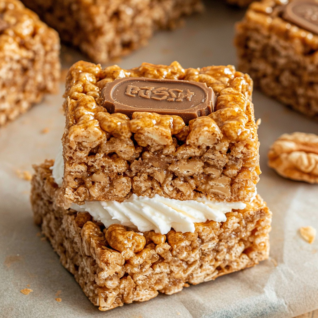 Biscoff Rice Krispie Treats