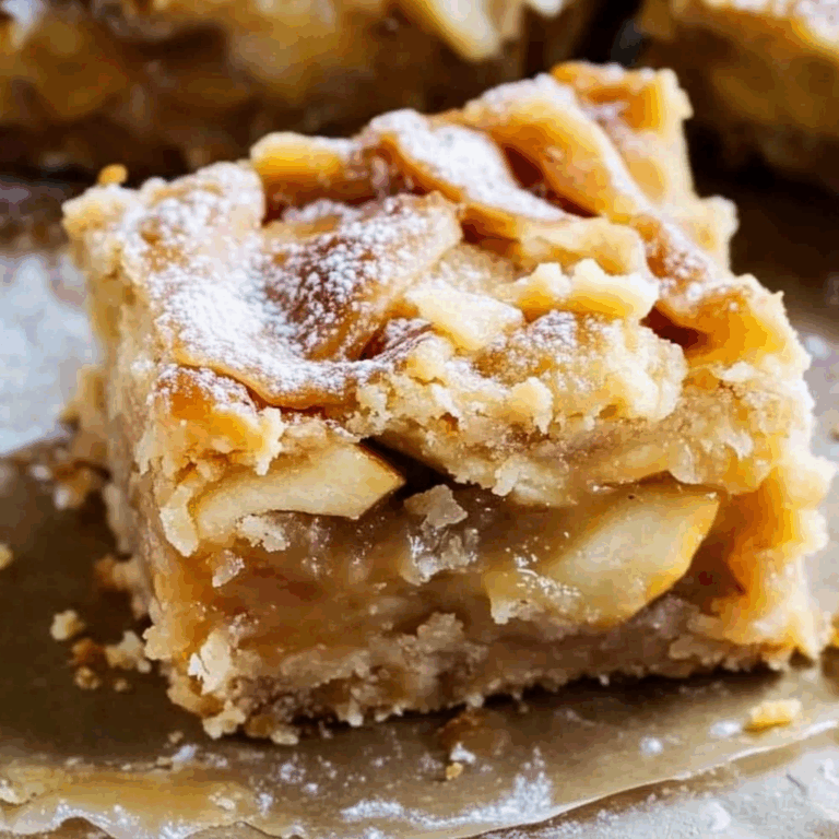 Salted Caramel Apple Pie Bars